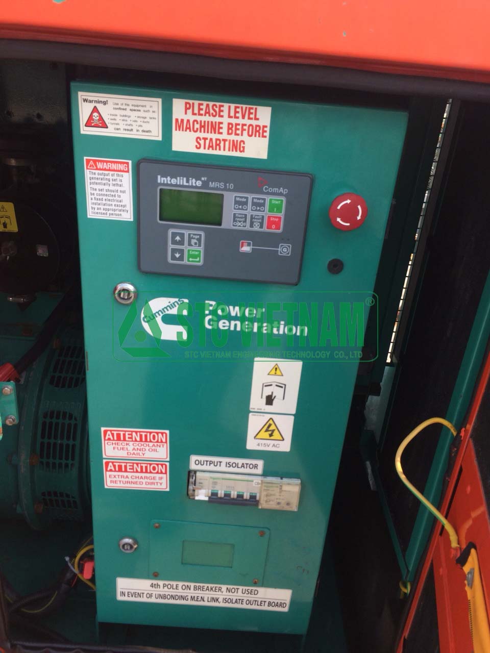 Cummins Generator 25 Kva (Used)