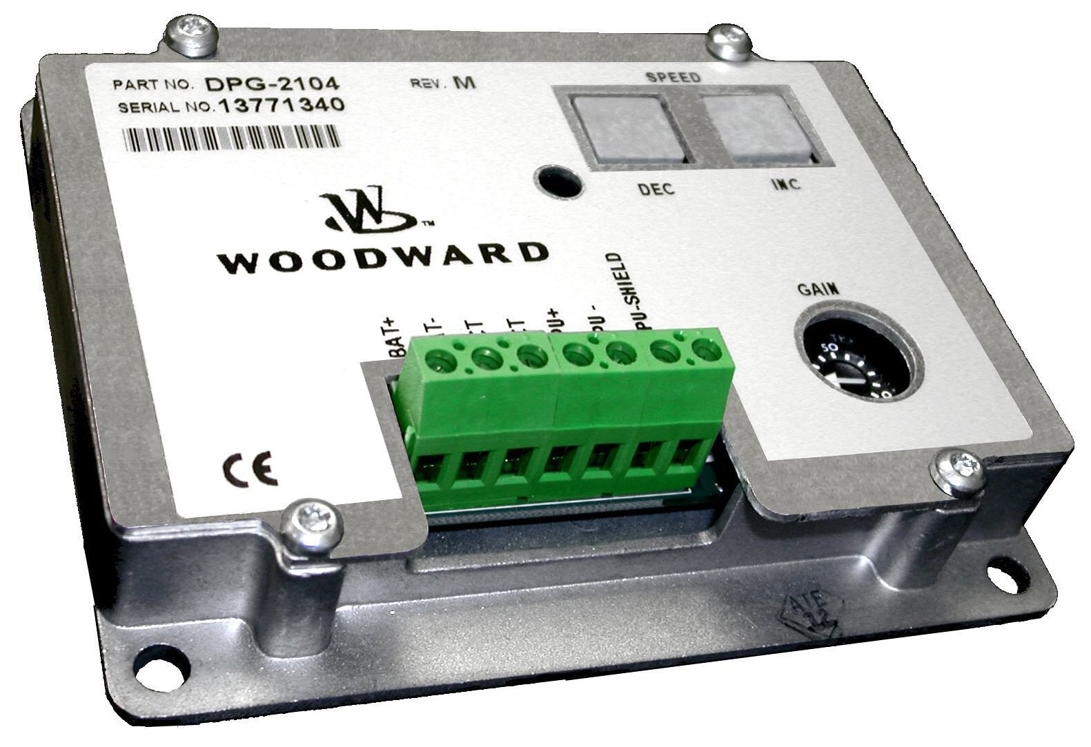 Speed Controller woodward – P/N: 8290-195 S/N: 13192962