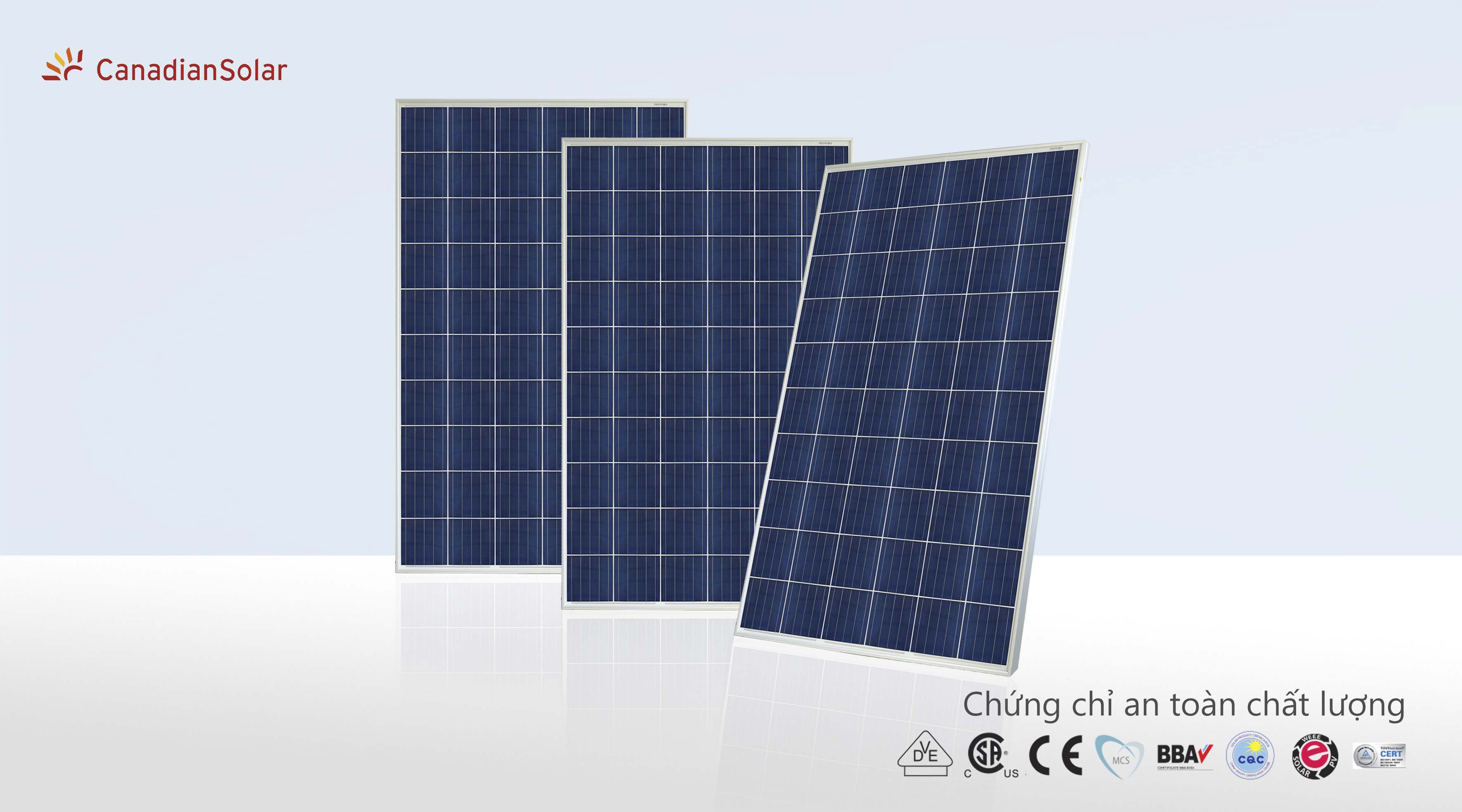 Tấm Pin Canadian Solar 345W