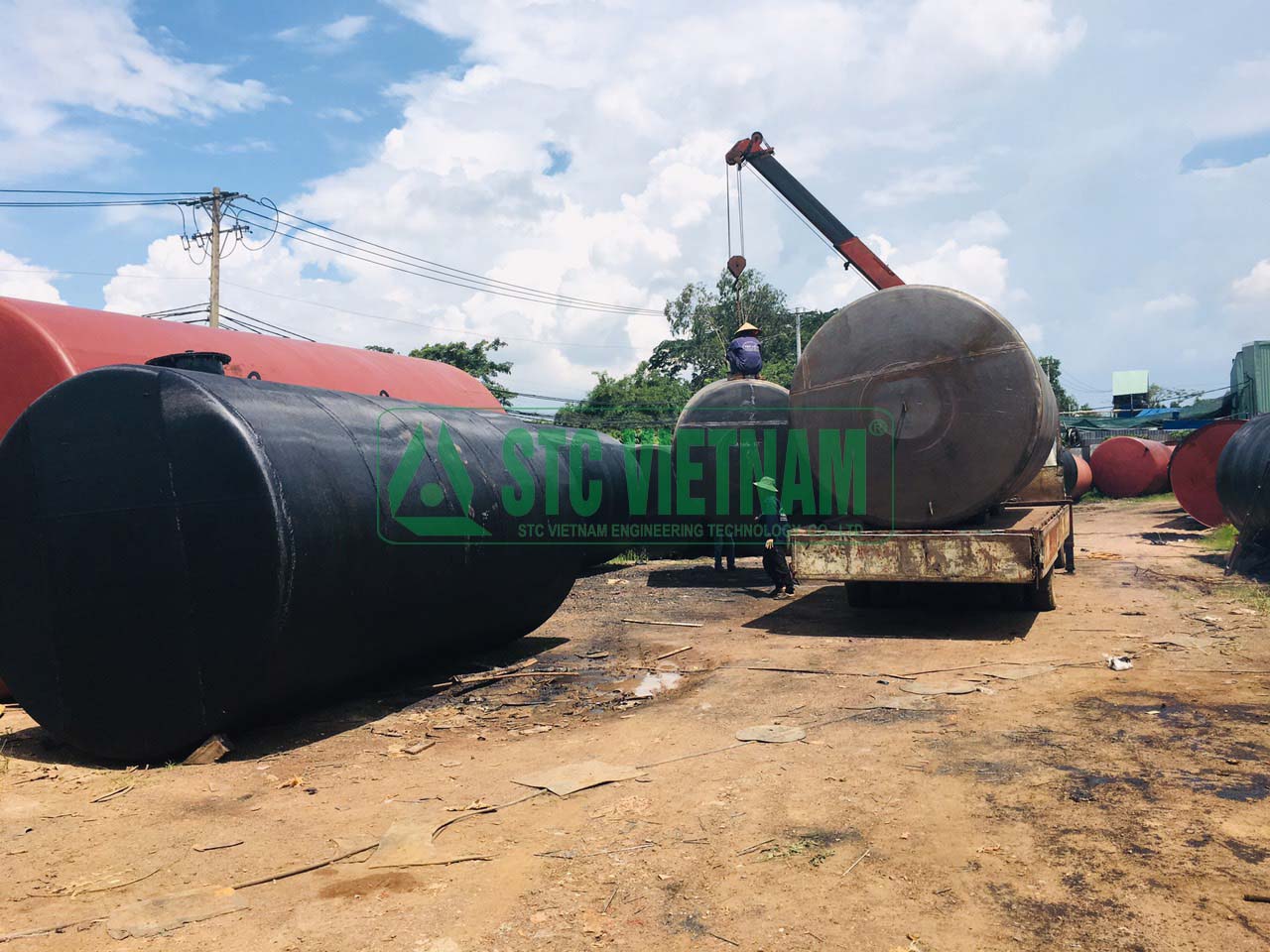 Tank Fuel Generator 1000 lit