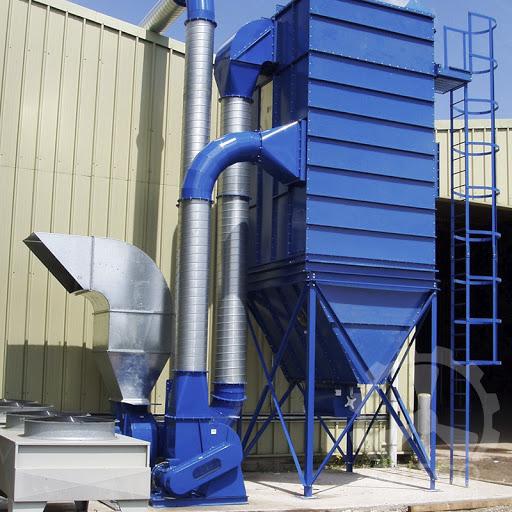 Dust filtration system for the factory