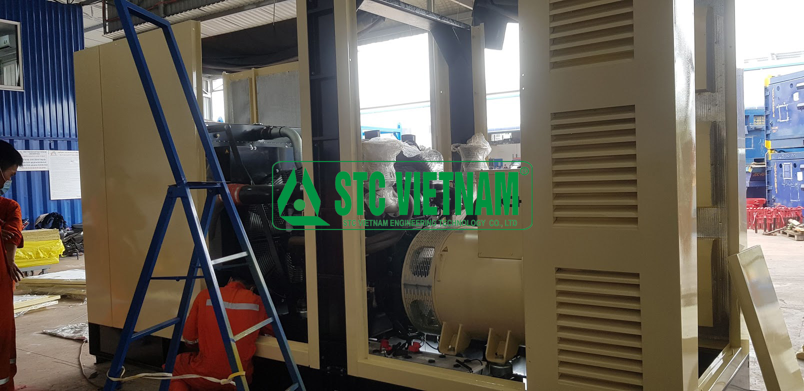 Soundproof shell 440 Kva generator Kohler