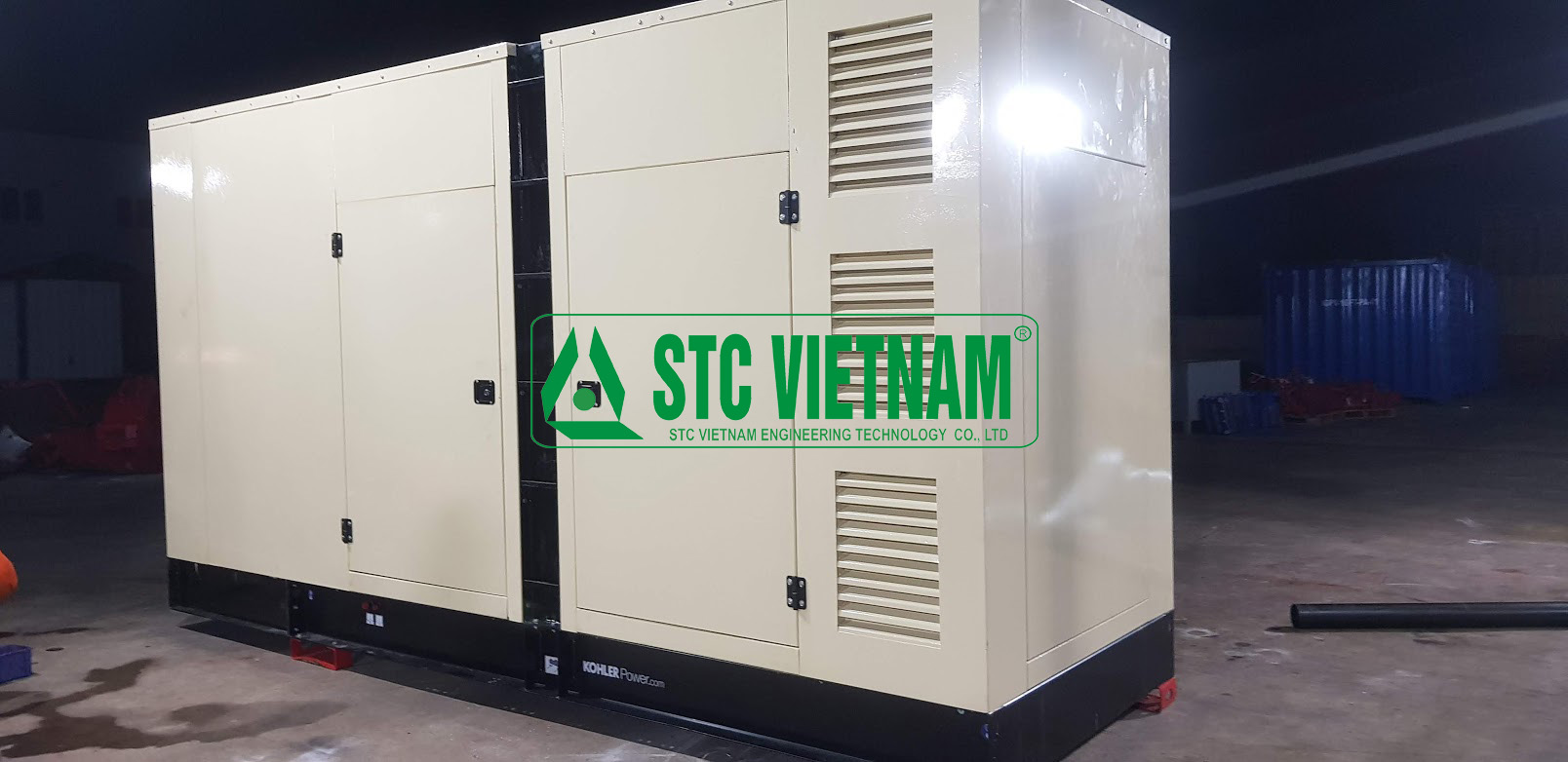 Soundproof shell 440 Kva generator Kohler