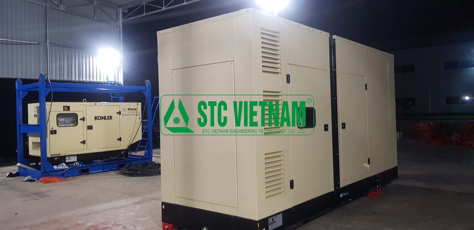 Soundproof shell 440 Kva generator Kohler