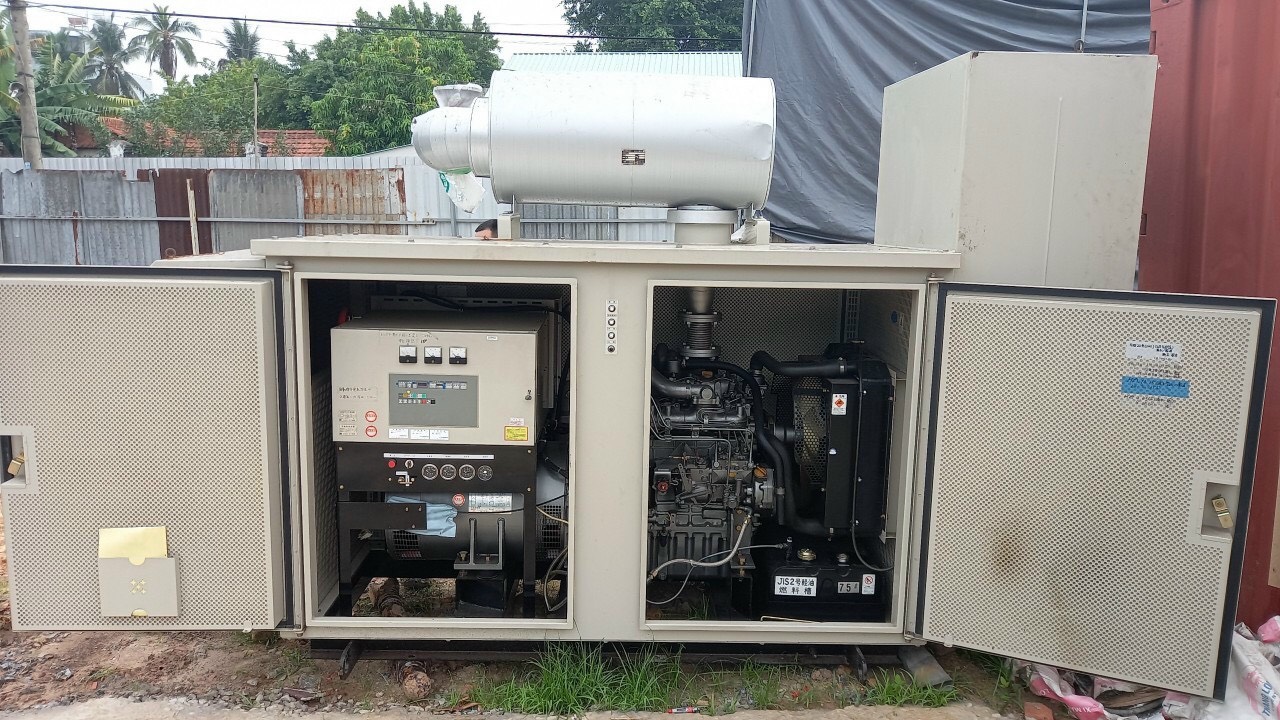 Old Genset Yanmar 100 Kva