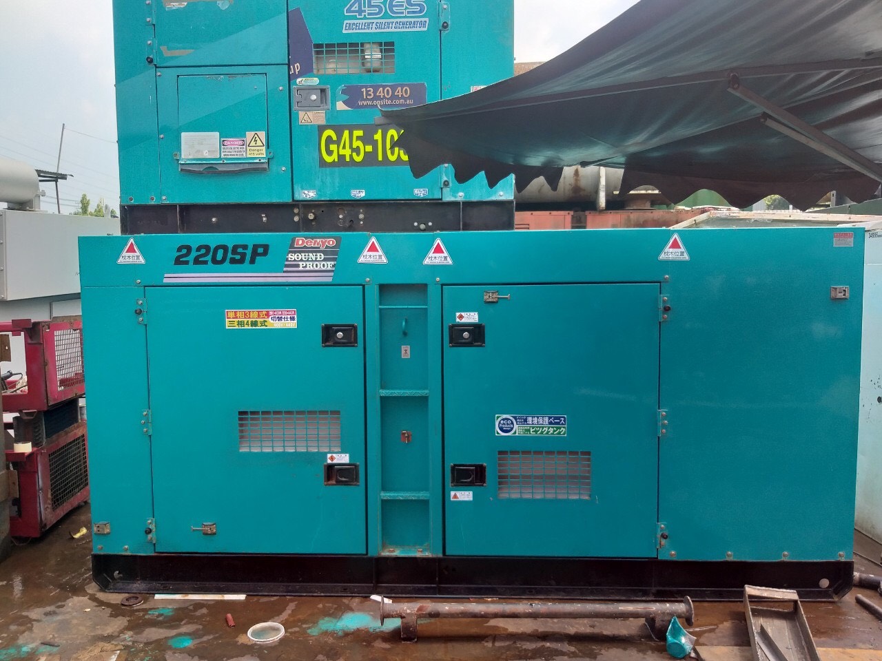 Old generator Denyo 220 Kva GMS