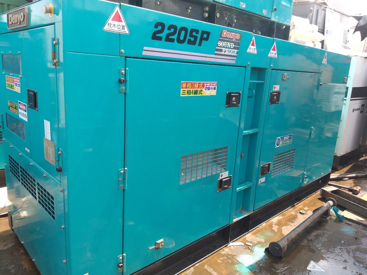 Old generator Denyo 220 Kva GMS