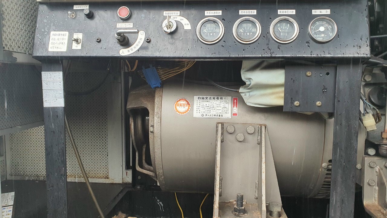 Máy phát điện cũ Yanmar 80 Kva