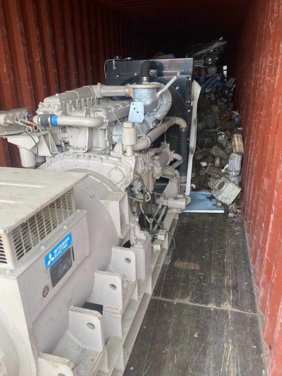 Máy phát điện Cũ Yanmar Genset 550Kva