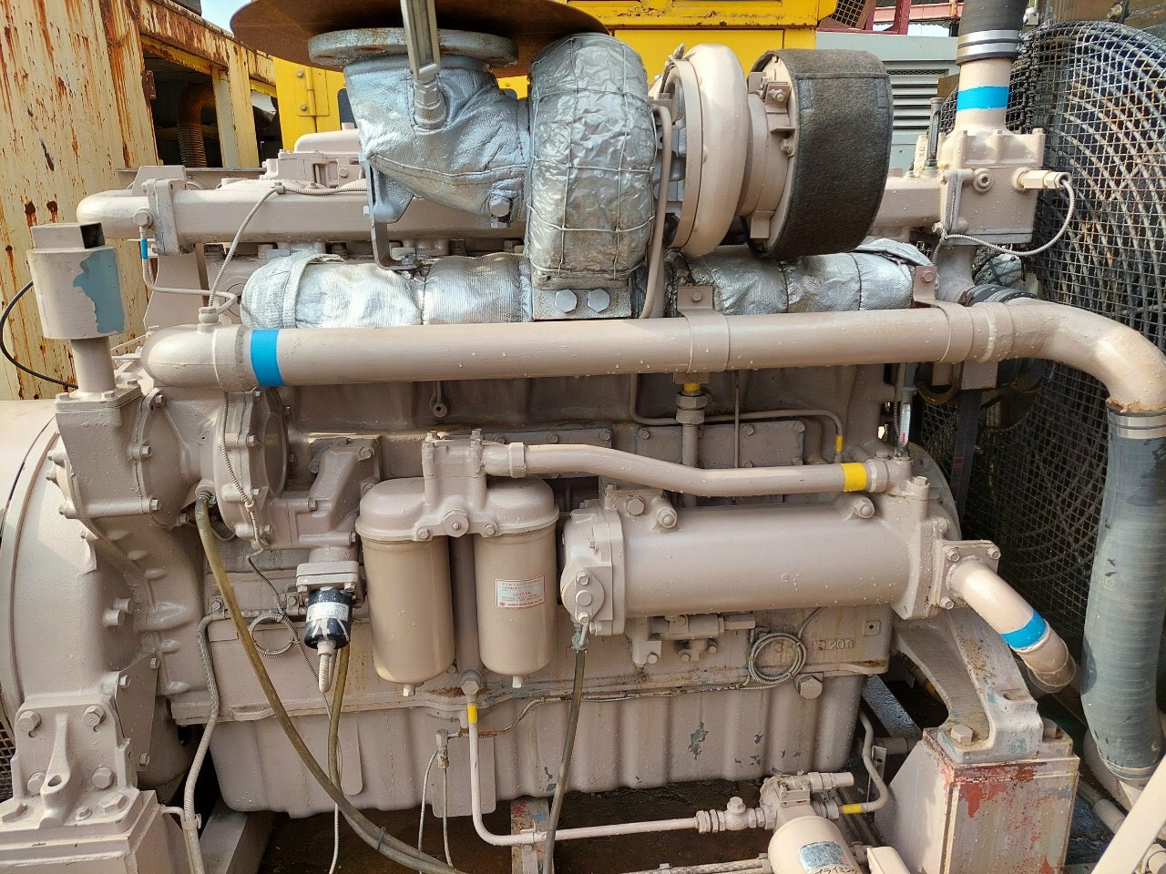 Máy phát điện cũ Yanmar 630 Kva