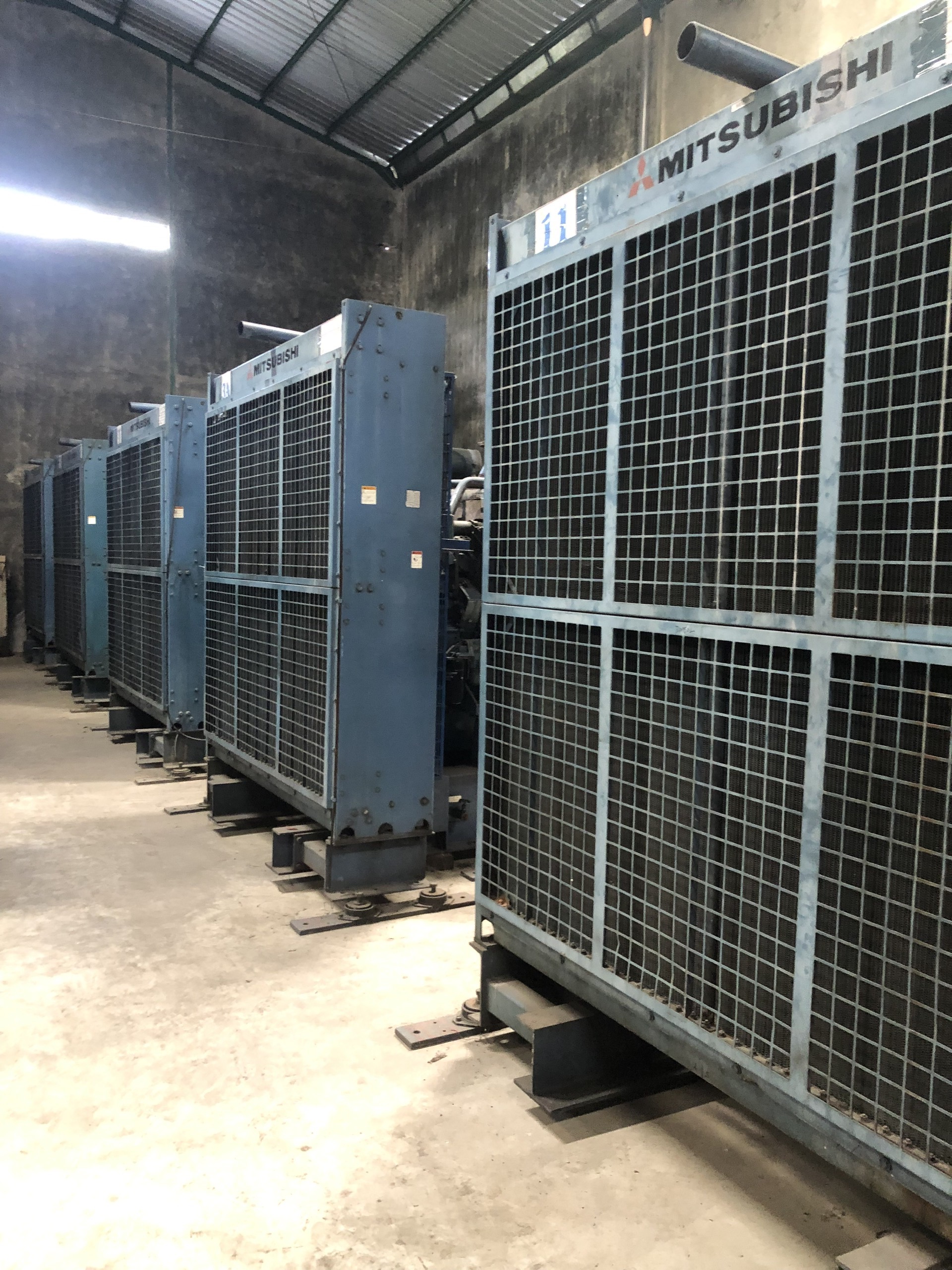 Old Generator 1500 Kva Mitsubishi Power